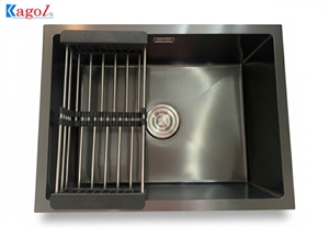 Chậu âm bàn đá nano Kagol một hố 6045