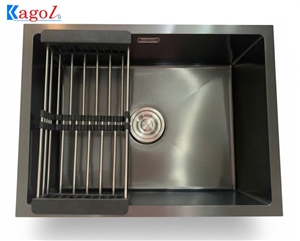 Chậu âm bàn đá nano Kagol một hố 6845