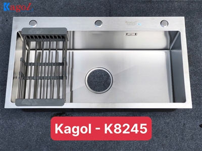 Chậu rửa bát Kagol 1 hố 82x45