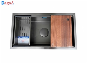 Chậu rửa bát Kagol âm bàn đá 8045