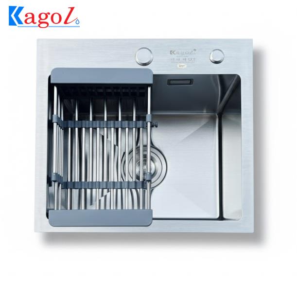 Chậu rửa bát Kagol một hố (KT:450x400x240)