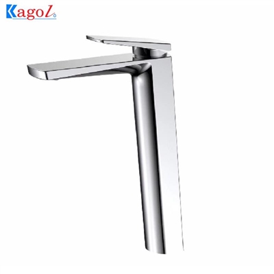 Vòi lavabo Kagol đồng mạ bóng 2 đường nước