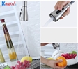 Vòi rửa bát Kagol inox sus 304 nóng lạnh, vòi rút